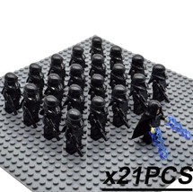 21pcs/set Darth Sidious Palpatine Commander Death Troopers Star Wars Minifigures - £26.27 GBP