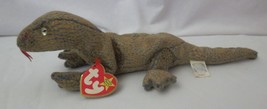 Ty Beanie Baby 1999 &quot;Scaly&quot; the Komodo Dragon Lizard. Perfect!!!!! - £7.86 GBP