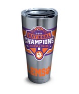 Tervis NCAA Clemson Tigers 2018 National Champions 30 oz Stainless Steel... - £22.90 GBP