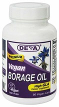 Deva Vegan Vitamins Borage OIL,500MG,VEGAN, 90 Vcap - £12.41 GBP
