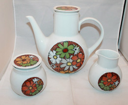 Noritake Younger Image Culebra Sugar Pot Creamer Coffee Tea Pot Set 6921 Japan - £55.97 GBP