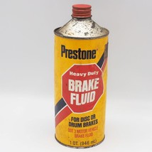 Prestone Brake Fluid Advertising Packaging Empty Can - £27.85 GBP