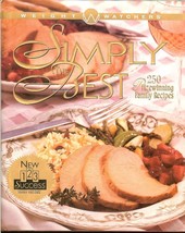 Weight Watchers Simply the Best 250 Prizewinning Family Recipes 1997 HC - £4.28 GBP