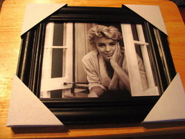 MARILYN MONROE 11X13 MDF FRAMED PICTURE POSTER #5 ( BLACK FRAME ) - £21.45 GBP