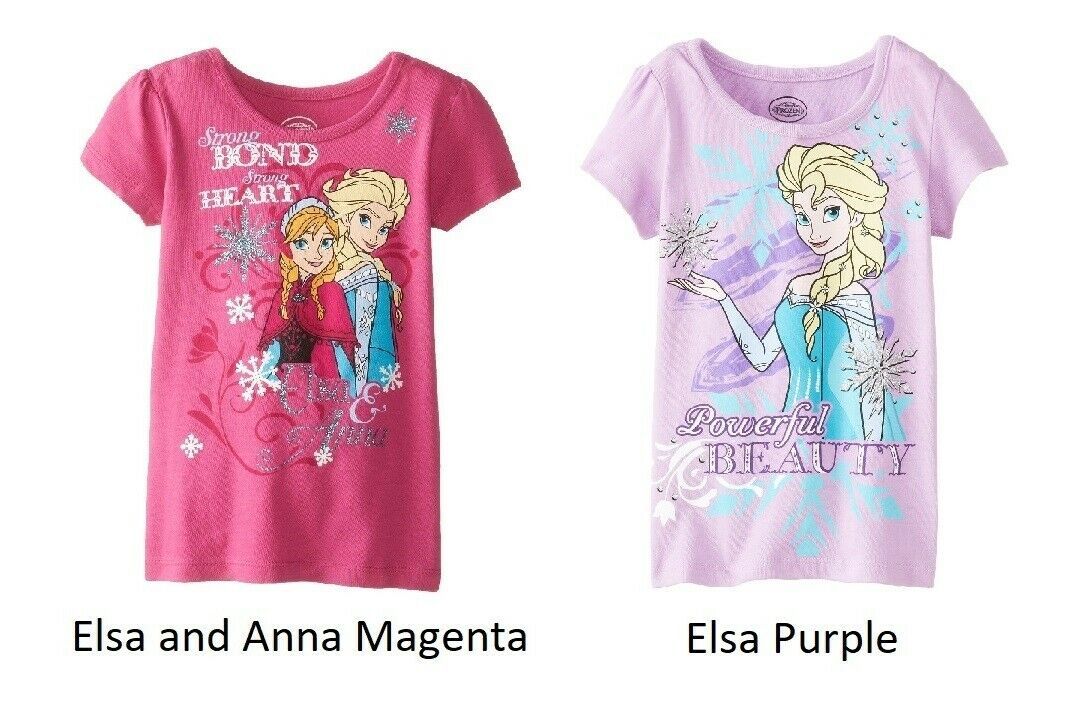Primary image for Frozen T-Shirt Elsa Anna Olaf 2T Toddler You Choose Disney