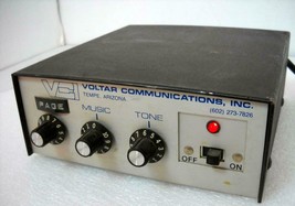 VCI VOLTAR COMMUNICATIONS INC MS-72 PAGE/MUSIC/TONE INTERCOM CONTROL - $35.90