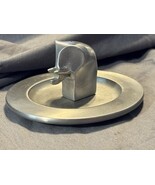 San Pacific SPI Pewter Elephant Trinket Dish Ring Holder 4.5” San Franci... - $32.73