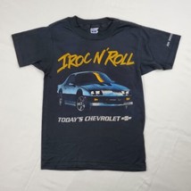 Vintage Chevy Camaro IROC-Z T-Shirt Kids 14-16 Single Stitch Deadstock 8... - $18.99