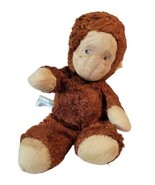 Knickerbocker Toys Monkey Kuddles Rare Antique Plush Toy 6in Creepy Worn  - £6.73 GBP