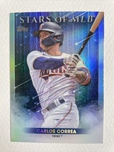 2022 Topps Update Carlos Correa Stars of MLB  Foil #SMLB-70 Minnesota Twins - £0.99 GBP