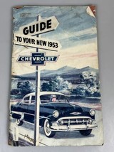 1953 Chevrolet Original GM Owners Manual Covers Not Attached - £15.56 GBP