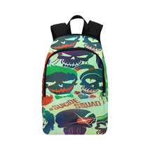 Suicide Squad All-Over Print Adult Casual Waterproof Nylon Backpack Bag - £35.97 GBP