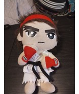 Street Fighter V Ryu 9&quot; Plush Anime Capcom Manufactured Date 2016 Rare - $1,702.82 MXN