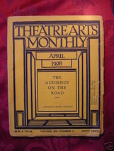 THEATRE ARTS April 1928 Philip Carr James Reynolds Gilbert Gabriel - £6.33 GBP