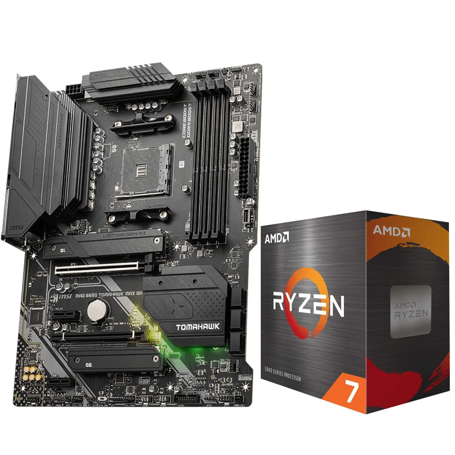 Primary image for Micro Center AMD Ryzen 7 5800X3D 8-Core 16-Thread Desktop Processor with AMD 3D 