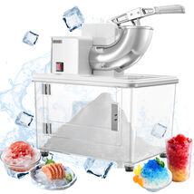 VEVOR Commercial Ice Crusher 661LBS/H, 350W Electric Snow Cone Machine, ... - €133,95 EUR