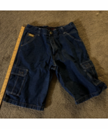 Red Ape Mens Denim Jeans Shorts 36 Blue Baggy Hip Hop - $63.63 CAD