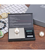 LCD Display Digital Scale 1000g x 0.1g Jewelry Pocket Gram Gold Silver C... - $247.28 MXN