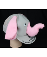 vintage trucker hat Elephant pig snapback foam cap trunk ears - $34.99