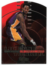 Kobe Bryant 1999-00 Fleer Flair Showcase License to Skill Die Cut Insert Card #9 - £31.86 GBP