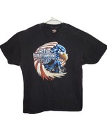 Harley-Davidson T-Shirt North Carolina Men&#39;s XL Vintage 90&#39;s 1999 Eagle USA - £35.02 GBP