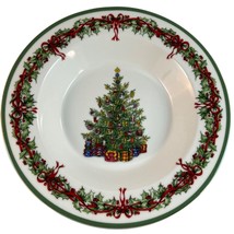 Christopher Radko Traditions Holiday Celebrations Rimmed Soup Bowl - £13.33 GBP