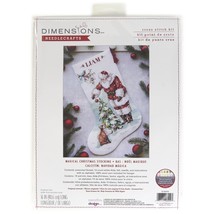 Dimensions Counted Cross Stitch Kit 16&quot; Long-Magical Christmas Stocking (14 Coun - £20.55 GBP