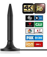 TV Antenna, 2022 Amplified HDTV Indoor Digital TV Antenna 130+ Miles Range - $18.37