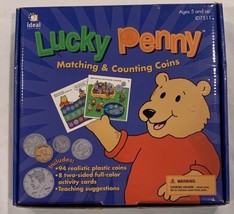 Lucky Penny Matching &amp; Counting Coins Game Education Ideal School Supply Used - £10.29 GBP