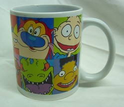 Nickelodeon RUGRATS ANGRY BEAVERS REN &amp; STIMPY HEY ARNOLD ROCKO&#39;S MUG CU... - £15.29 GBP