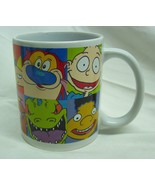 Nickelodeon RUGRATS ANGRY BEAVERS REN &amp; STIMPY HEY ARNOLD ROCKO&#39;S MUG CU... - $27.16 CAD