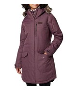 New Columbia Women&#39;s Suttle Mountain Faux Fur Long Insulated Jacket Moon... - $203.09 CAD