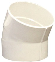 NDS 4 in. PVC Sewer and Drain 22.5 Degree Elbow. Need Larger Qty? Let Us... - $6.95