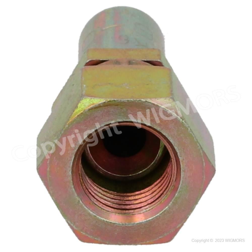Press fitting NAR FI 3,6 - straight RHC 1/4&quot; NM - $11.29