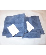 2 Sferra Bello blue Washcloths NWT - $28.75