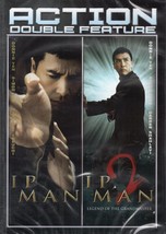 IP MAN 1 &amp; 2 (dvd) *NEW* Action Double Feature, true story of Bruce Lee&#39;s tutor - £7.81 GBP