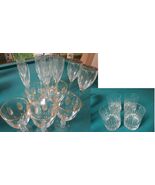 CONTEMPORARY CRYSTAL GLASSES ETCHED TIFFIN, MILLER ROGASKA, LENOX, PICK1 - $87.72 CAD+