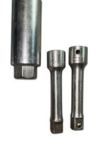 Vintage Craftsman USA Tool Lot Extensions Sockets Punch + Companion Pliers image 5