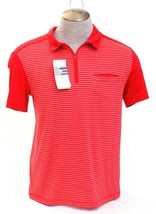 Tailorbyrd Sport Crimson Short Sleeve 1/4 Zip Polo Shirt Men&#39;s NWT - £59.75 GBP