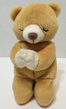 Vintage 1999 TY Beanie Babies Hope Tan Gold Praying Bear Beanie Plush 6&quot;... - £9.88 GBP