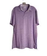 Izod Golf With Stretch 2 Button Neck Short Sleeve Polo Mens Size Large P... - $16.82