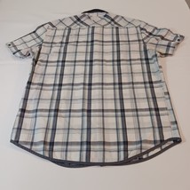 Calvin Klein Division 11-19-42 Button-up Men's Gray & White Cotton Blend Shirt L image 2