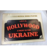 A Day in Hollywood A Night in Ukraine theater program - Royale Theater- ... - £8.45 GBP