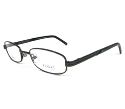 FLOAT Milan Kids Eyeglasses Frames KF316 GUNMETAL Black Grey Oval 48-18-130 - £38.20 GBP