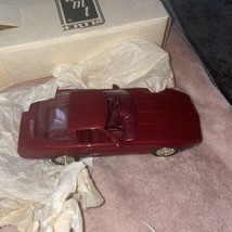 1991 Corvette ZR-1 Promo Model Car, Medium Metallic Red, Original Box. - £9.55 GBP