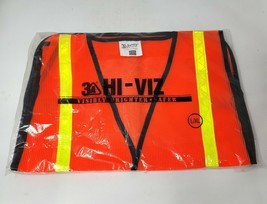 3A Safety Hi-Vis Apparel Orange Safety Vest - Size L/XL - £7.91 GBP