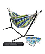 Backyard Expressions Single Person Multicolor Hammock W/Travel Bag NWT - €21,49 EUR