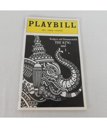 King and I Playbill Ticket Stub May 1997 Lou Diamond Phillips Faith Prince - $14.52