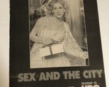 Sex And The City HBO Tv Guide Print Ad Sarah Jessica Parker TPA17 - £4.72 GBP
