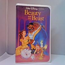 VHS Beauty and the Beast Black Diamond Edition Walt Disney Classic UNTESTED - £6.58 GBP